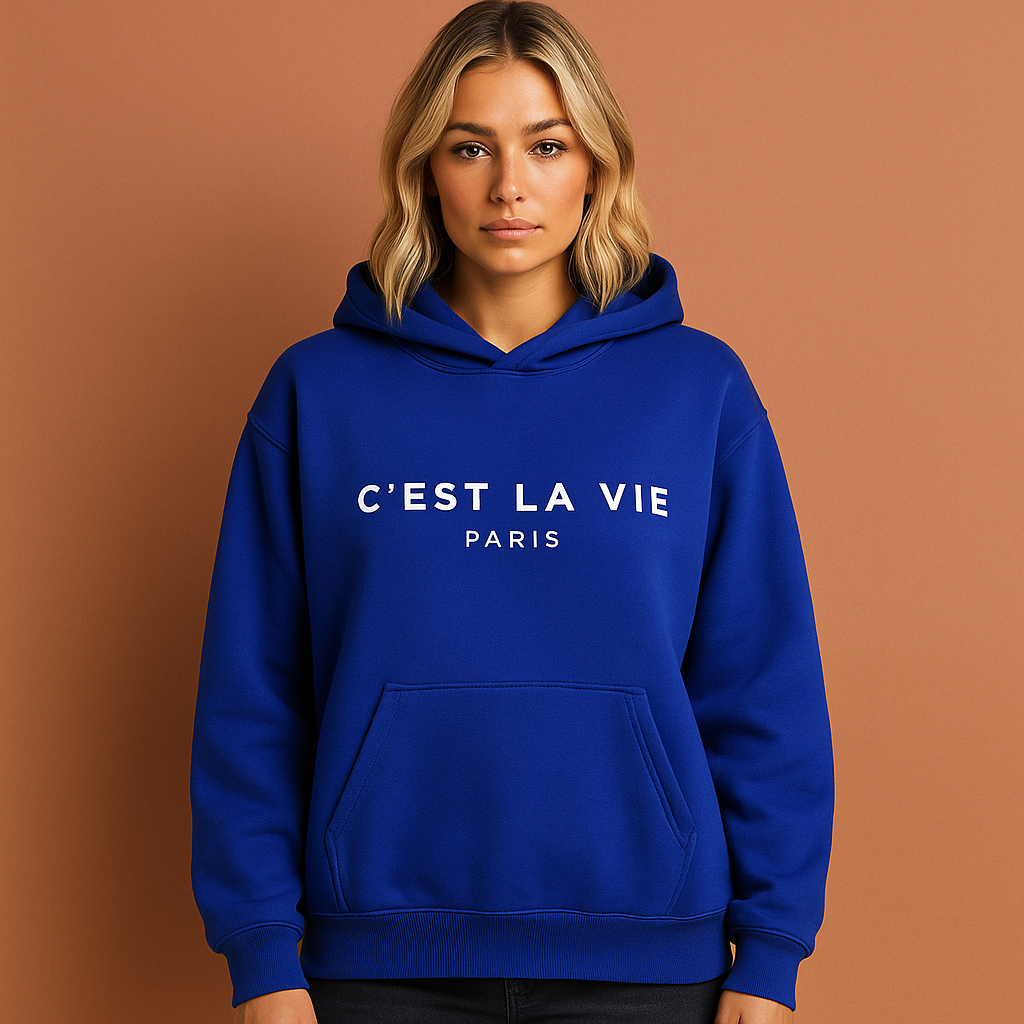 Comfortabele hoodie voor dames in diverse kleuren, ideaal voor casual outfits en koude dagen.