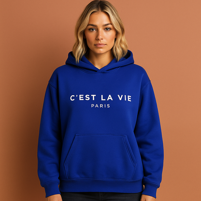 Comfortabele hoodie voor dames in diverse kleuren, ideaal voor casual outfits en koude dagen.