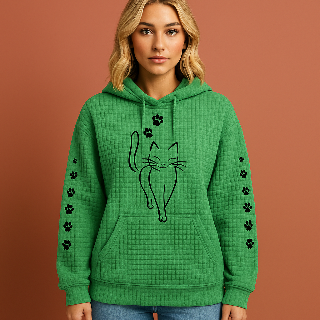 Warme hoodie voor dames in verschillende kleuren, ideaal voor casual outfits en koude dagen.