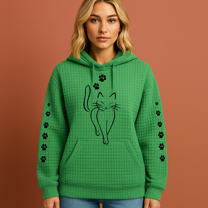 Warme hoodie voor dames in verschillende kleuren, ideaal voor casual outfits en koude dagen.