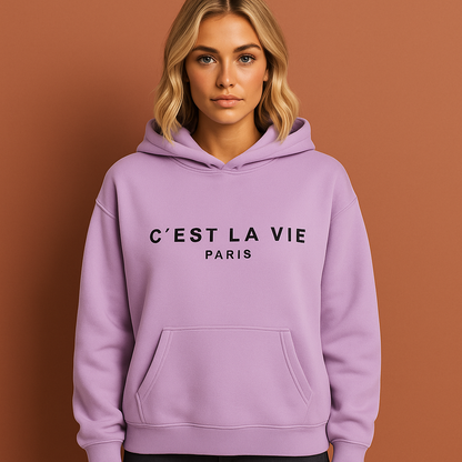 Comfortabele hoodie voor dames in diverse kleuren, ideaal voor casual outfits en koude dagen.