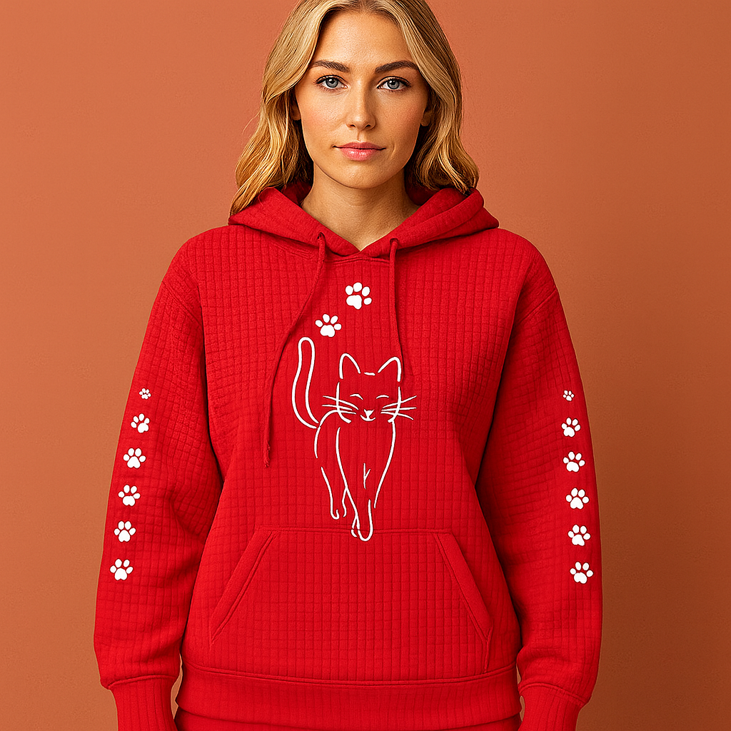 Warme hoodie voor dames in verschillende kleuren, ideaal voor casual outfits en koude dagen.