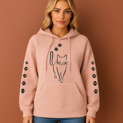 Warme hoodie voor dames in verschillende kleuren, ideaal voor casual outfits en koude dagen.