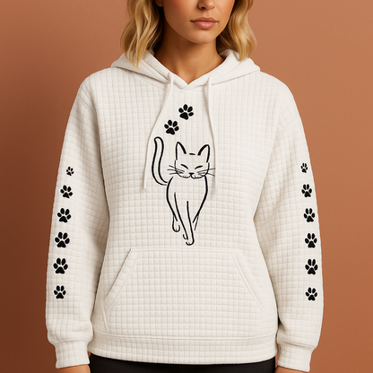 Warme hoodie voor dames in verschillende kleuren, ideaal voor casual outfits en koude dagen.