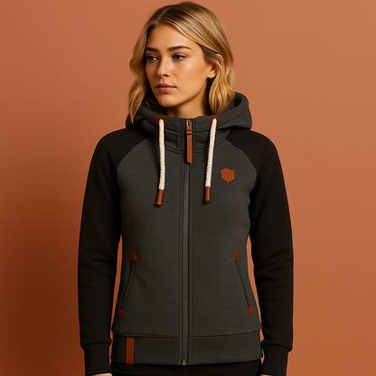 Zwart stijlvol damesvest met elegante pasvorm, ideaal voor dagelijks gebruik en casual outfits.