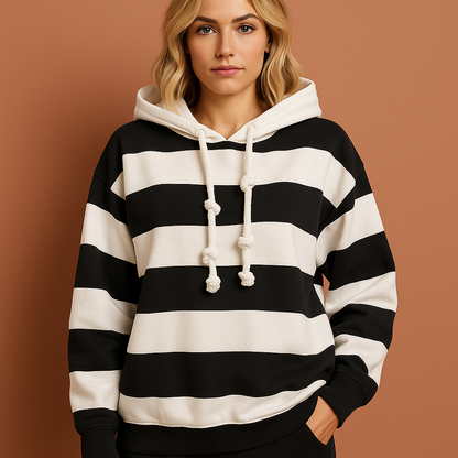 Warme hoodie voor dames in diverse kleuren, ideaal voor casual outfits en koude dagen.