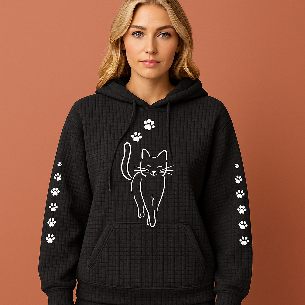 Warme hoodie voor dames in verschillende kleuren, ideaal voor casual outfits en koude dagen.